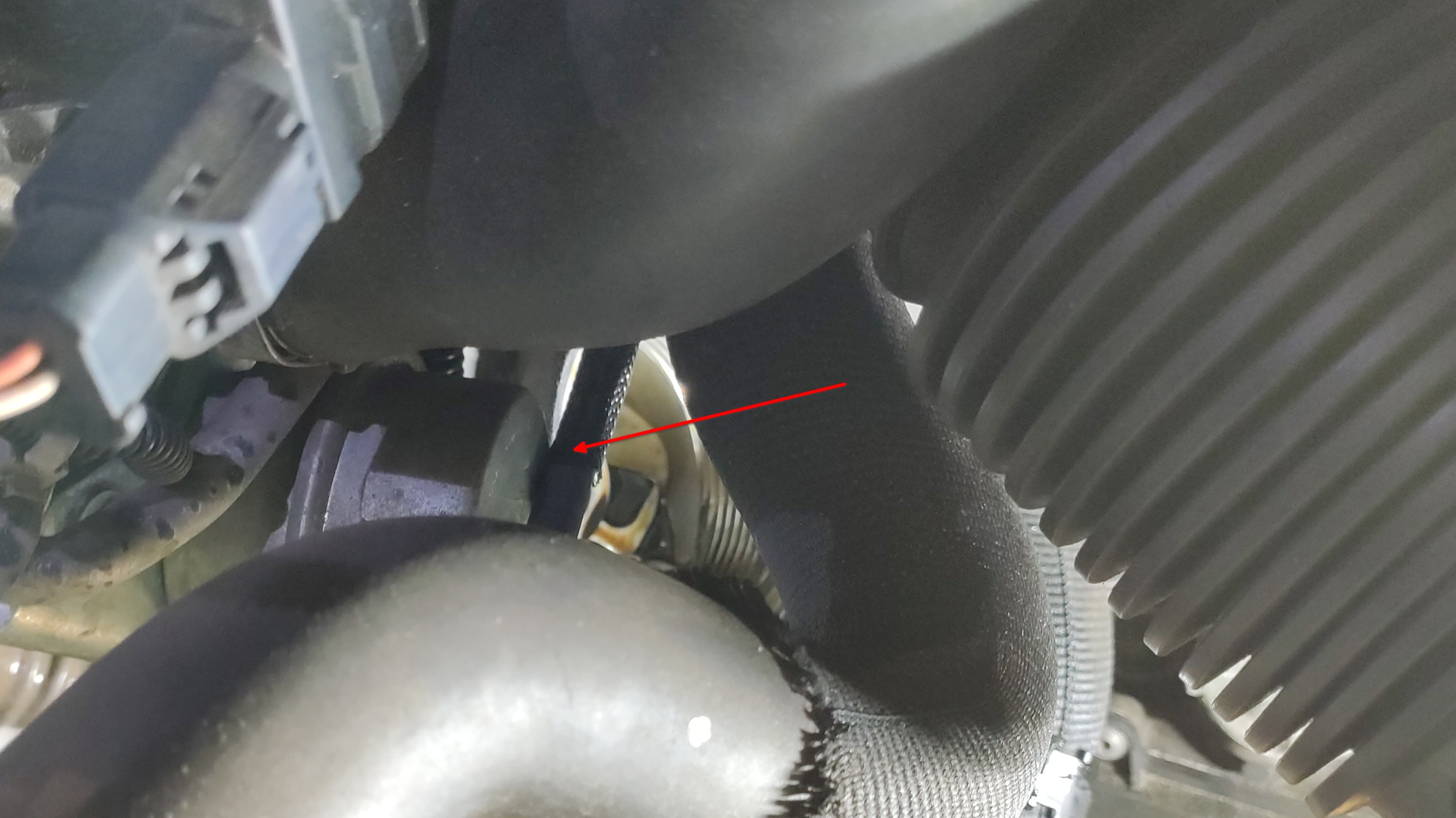 The oil filter cap