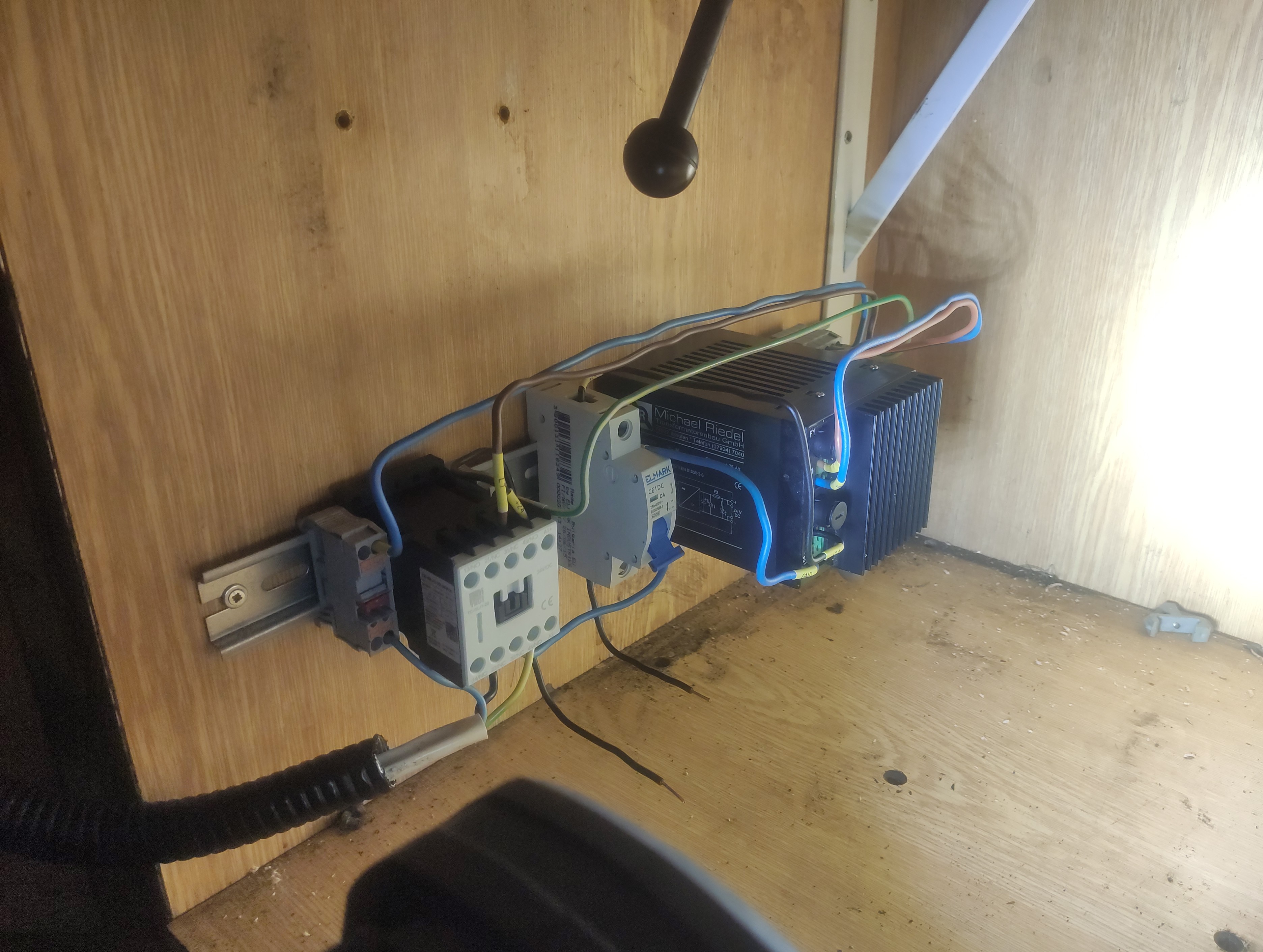 The electronics that handle the estop