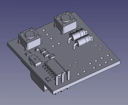 FreeCAD after boolean operations FreeCAD after boolean operations